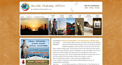 Desktop Screenshot of darwinfishingoffice.com